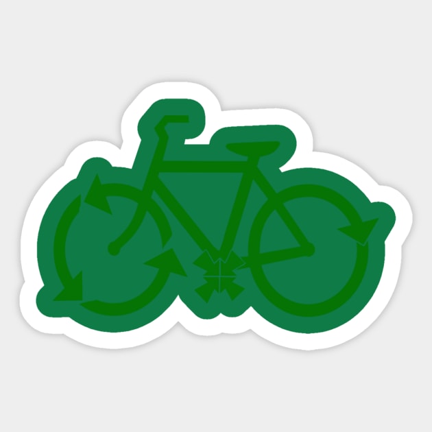 reduce reuse recycle bike Sticker by sweendle